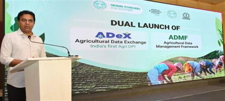 India’s first Agricultural Data Exchange launched in Hyderabad