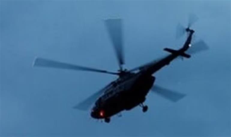 Pakistan Army helicopter helps rescue children trapped in chairlift