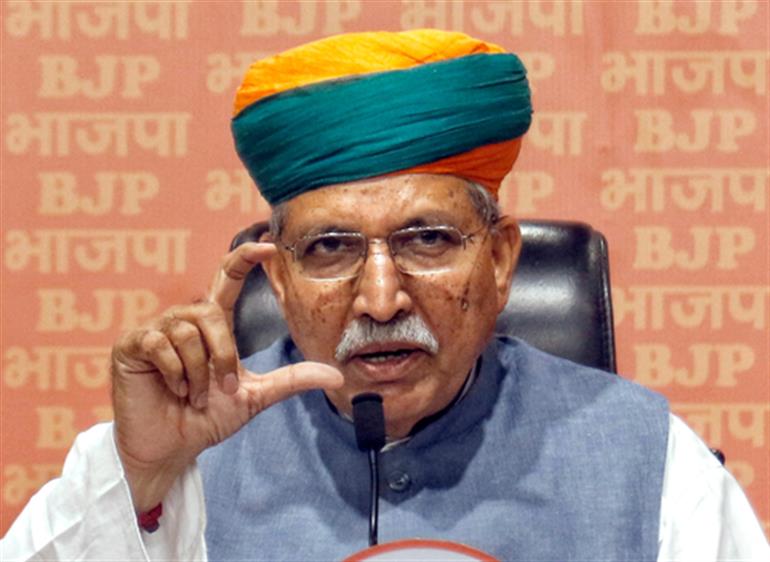 This is the original copy of Constitution: Meghwal on ‘secular, socialist’ words missing
