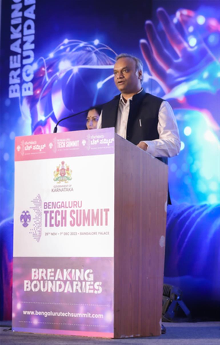 B'luru Tech Summit 2023 an 'unprecedented success': K’taka Minister Priyank Kharge