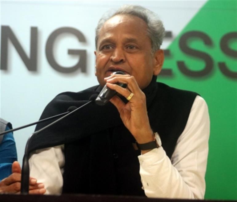 Rajasthan: BJP ahead in initial trends, CM Gehlot leads in his constituency
