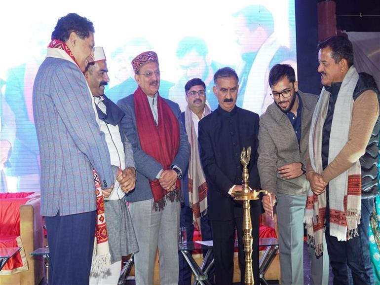 Himachal CM Sukhu inaugurates Him Mahotsav in Dilli Haat at New Delhi