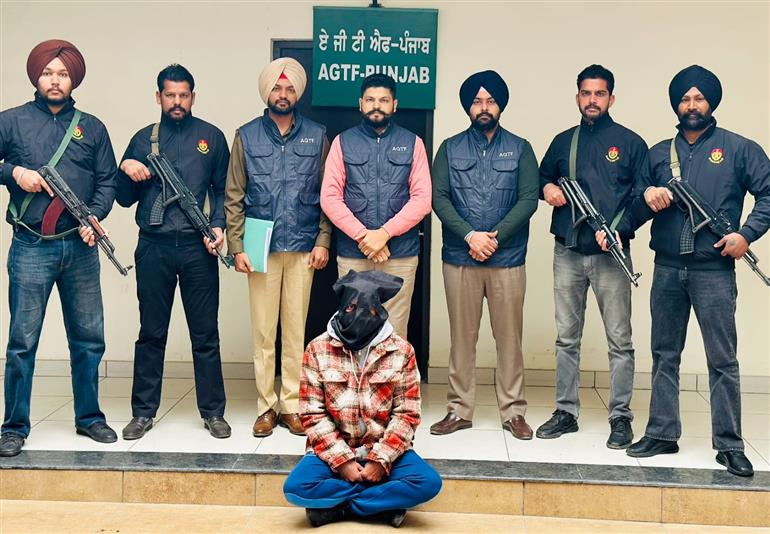 Punjab police AGTF arrest operative of Lawrence Bishnoi and Goldy Brar gang