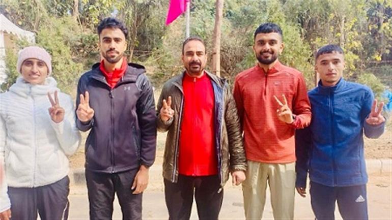 Punjab&39;s Akashdeep and Manju become National champions in open walk racing competition