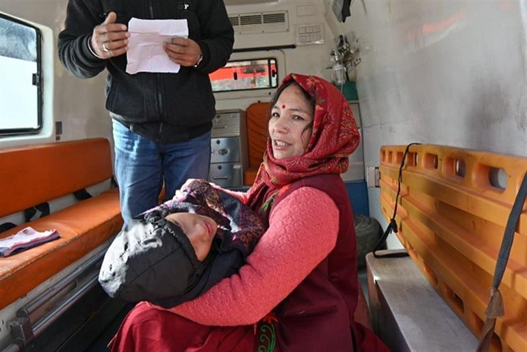  Two patients airlifted to IGMC from Dodra-Kwar