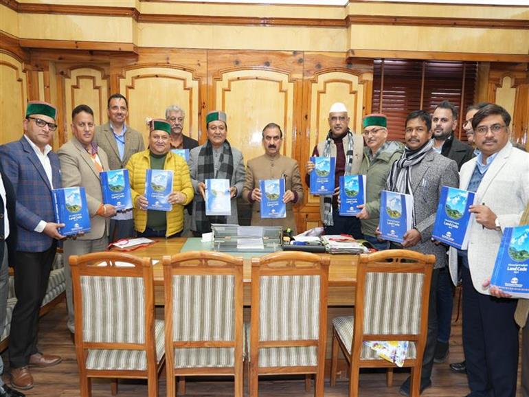 CM releases new version of Himachal Pradesh Land Code