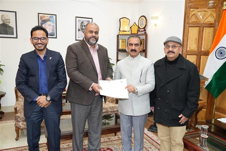  Delegation of British High Commission and HPCA calls on CM
