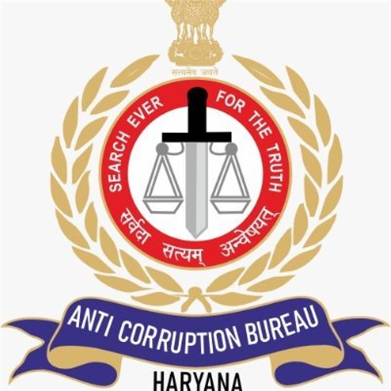 Haryana ACB arrests Sub-Inspector posted at Nuh Police Station for taking bribe of Rs 5,000