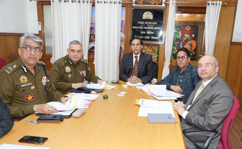 Himachal : Chief Secretary assures CEC for conducting free and fair elections in the State