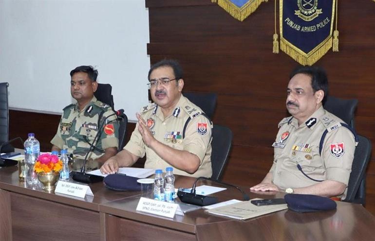 Spl DGP Calls for greater synergy between Punjab Police, BSF & Central agencies to ensure free and fare Elections