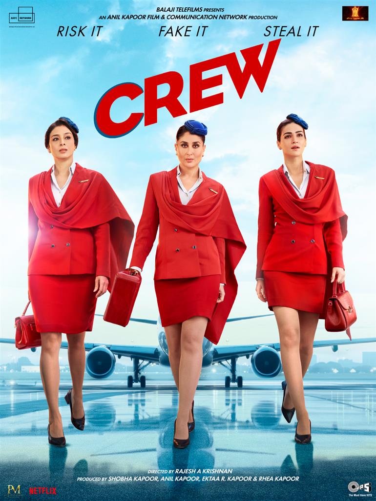 Kareena Kapoor, Kriti Sanon & Tabu starrer Crew&39;s Music & Film - A Superstar Hit!