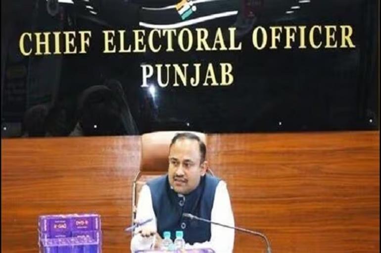 Fourth Day of Filing Nominations -95 Nominations filed by 82 candidates in Punjab: Sibin C