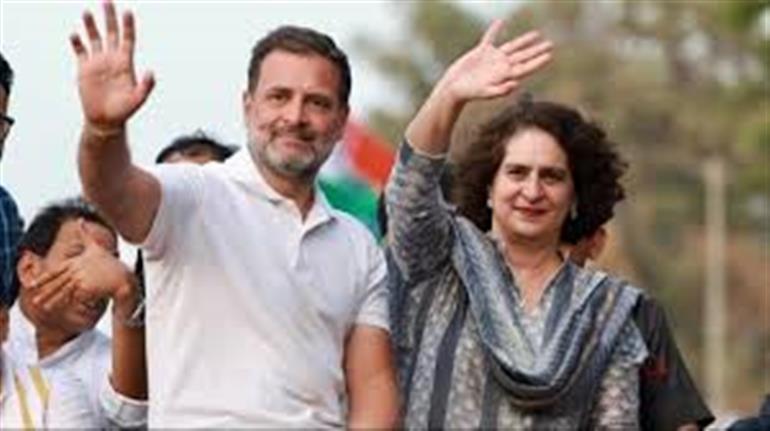 Rahul, Priyanka Gandhi among Congress star campaigners