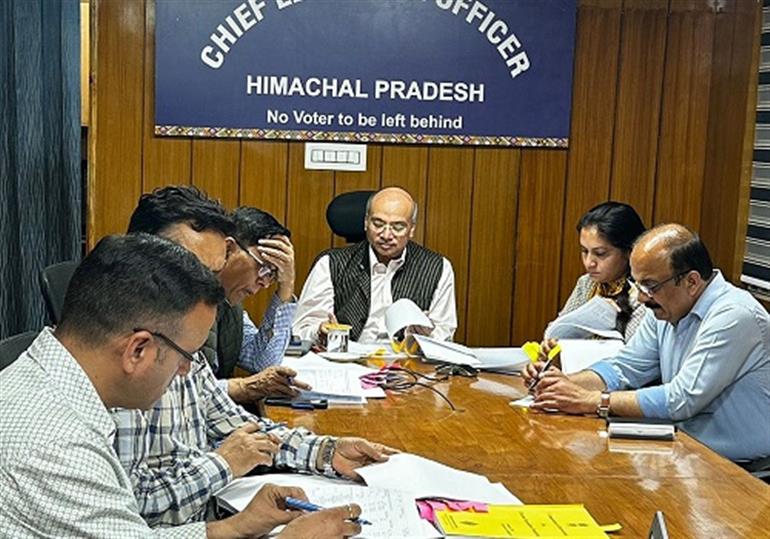 CEO directs to intensify vigilance, holds election expenditure meeting with State Nodal Officers