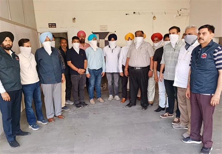 Vigilance Bureau registers case against 26 persons for committing fraud in funds related to construction of Jang-e-Azadi Memorial, 15 accused arrested