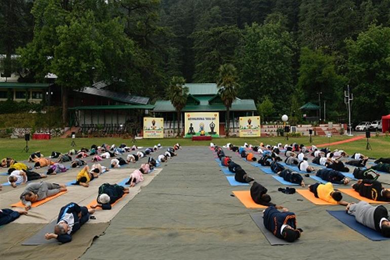 ARTRAC Shimla celebrates 10th International day of Yoga