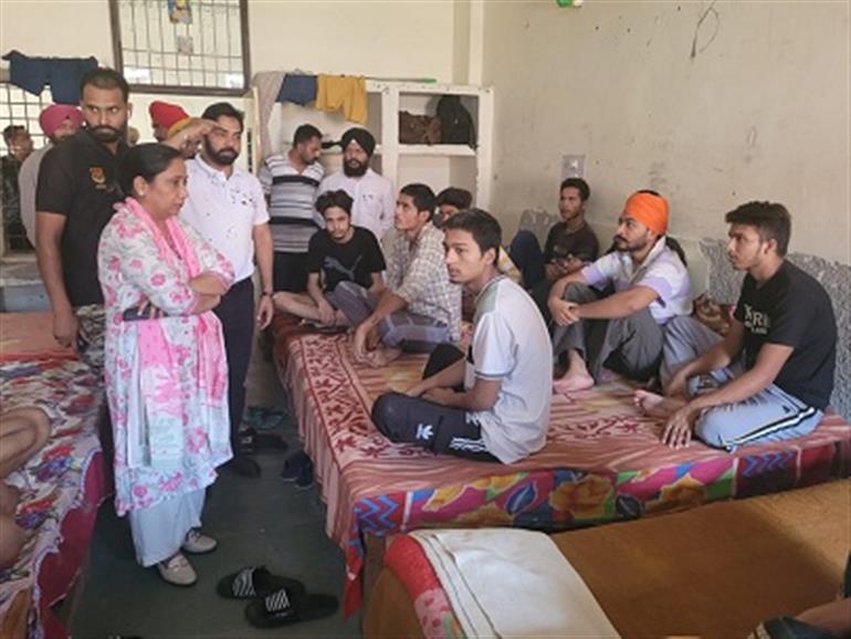  Dr. Baljit Kaur visits at Faridkot Observation Home