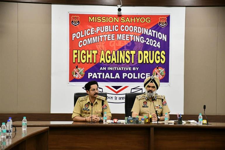 War against drugs : Patiala police launches &39;Mission Sahyog&39; to strengthen fight against drugs