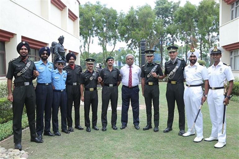 Achievers meet held at Maharaja Ranjit Singh armed forces preparatory Institute