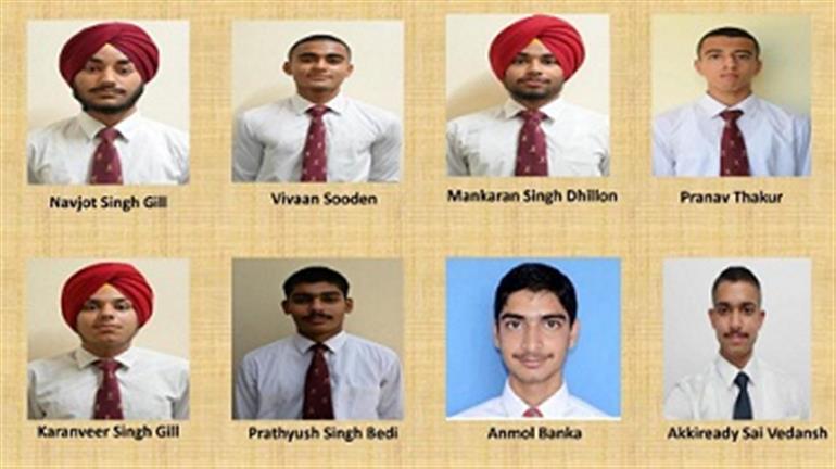 Eight more Cadets of Maharaja Ranjit Singh AFPI joined NDA & other defence academies