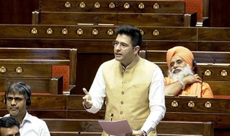 Raghav Chadha makes a appeal to Union Govt, to hold talks with Pakistan Govt to establish safe corridor to Sri Nankana Sahib