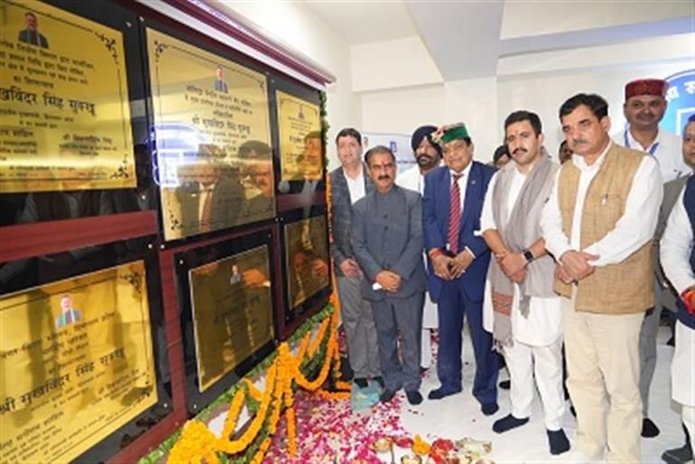 CM inaugurates development projects worth Rs. 23.20CR for Solan district