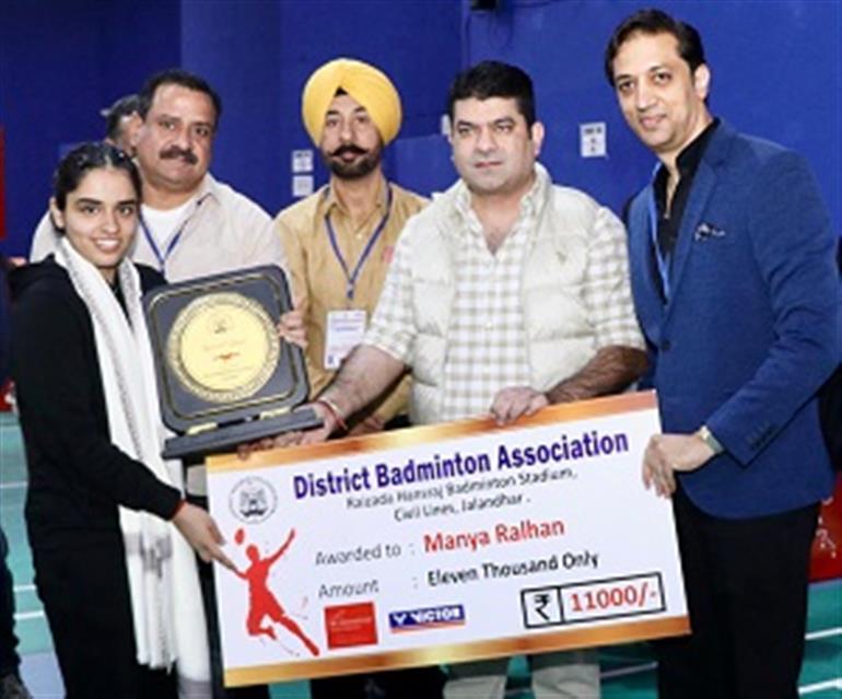 CP Swapan Sharma Inaugurates Punjab State Senior Badminton Championship