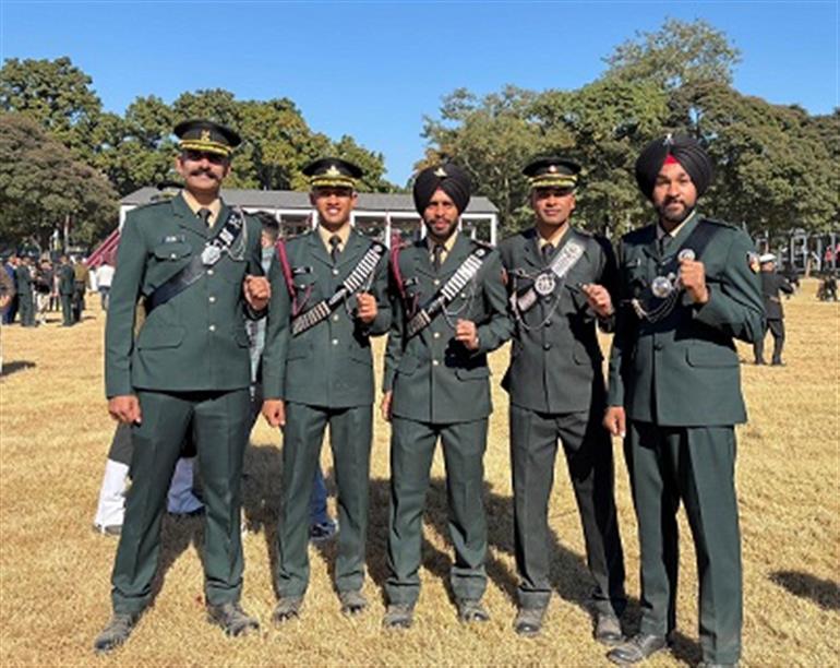 Eight young officers from Punjab commissioned into Indian Army & Air Force