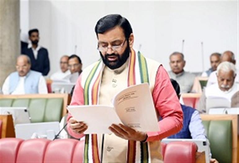 CM leads Haryana Vidhan Sabha in obituary references to eminent personalities