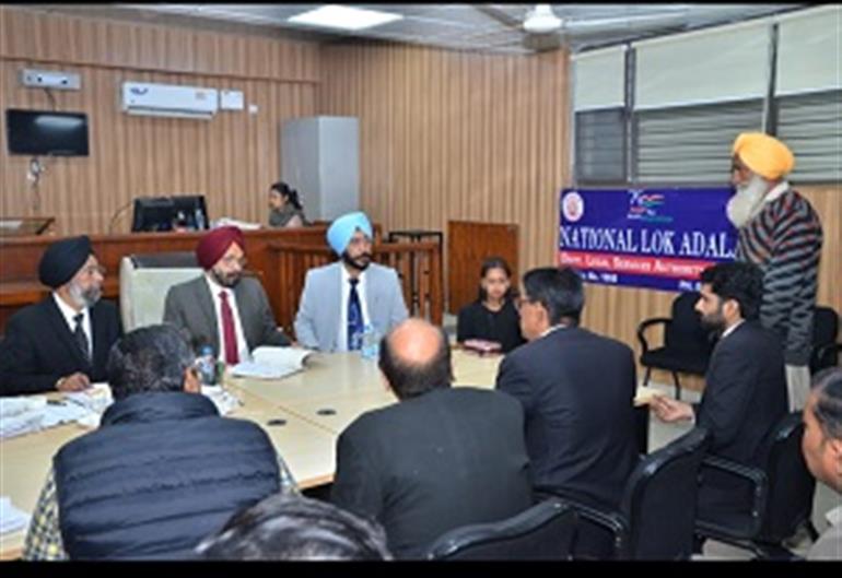 National Lok Adalat Held Across Punjab: Over 3.85 Lakh Cases Taken Up by 394 Benches