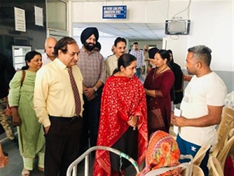 Govt To Strengthen Regional Spinal Injuries Centre Mohali- Dr Baljit Kaur