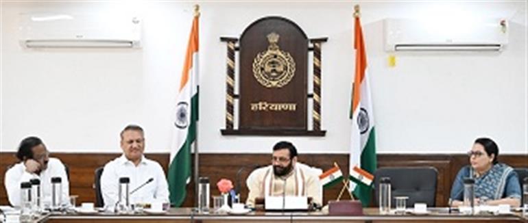 CM Saini chairs High Powered Works Committee meeting