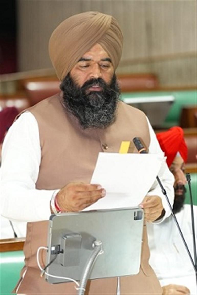 DS Rouri Lays Estimates Committee Report for Approval of Supplementary Demands