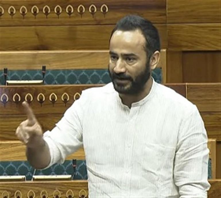Meet Hayer flags issue of Mecca of Hockey Sansarpur village in Parliament
