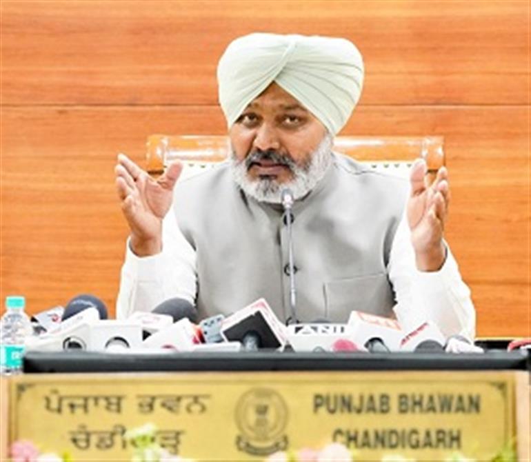 Punjab Embarks on TRRD Initiative : FM Cheema says Swift Action Demonstrates AAP Govt’s Commitment to Promises