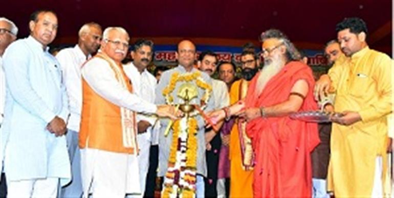 Saints and mahatmas are our true guides: Manohar Lal Khattar