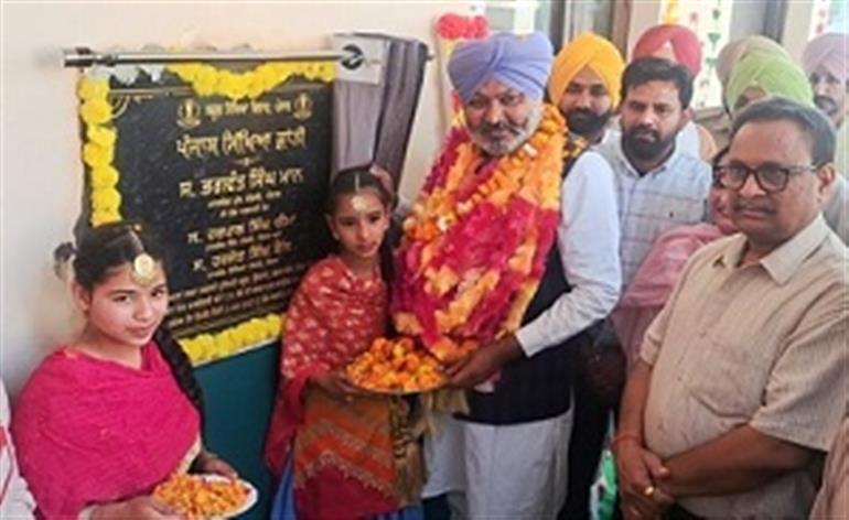 FM Cheema inaugurates developmetn works worth 41.28 Lakh