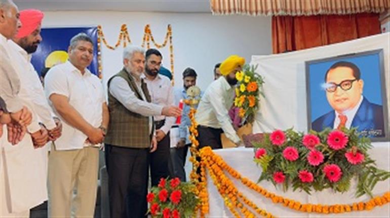 Kataruchak invites the youth to follow the path shown by Dr. Ambedkar