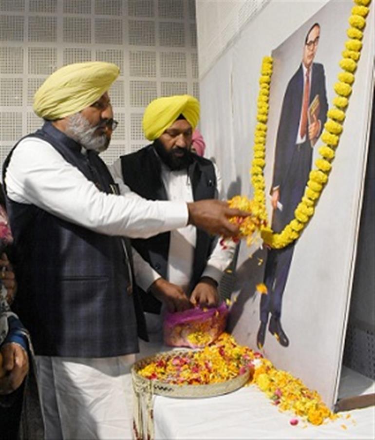 Following the path shown by Dr.Ambedkar is the true tribute to Baba Sahib : Cheema