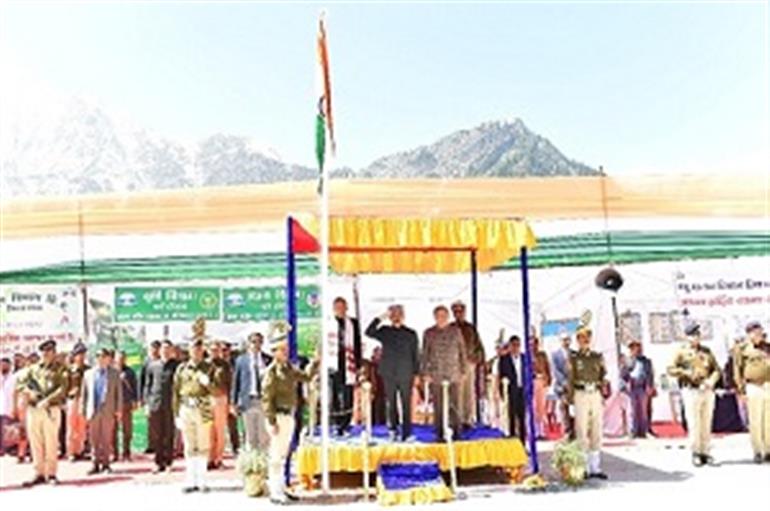 Himachal Day celebrated in remote Killar, Pangi valley, CM conveyed heartfeld greetings