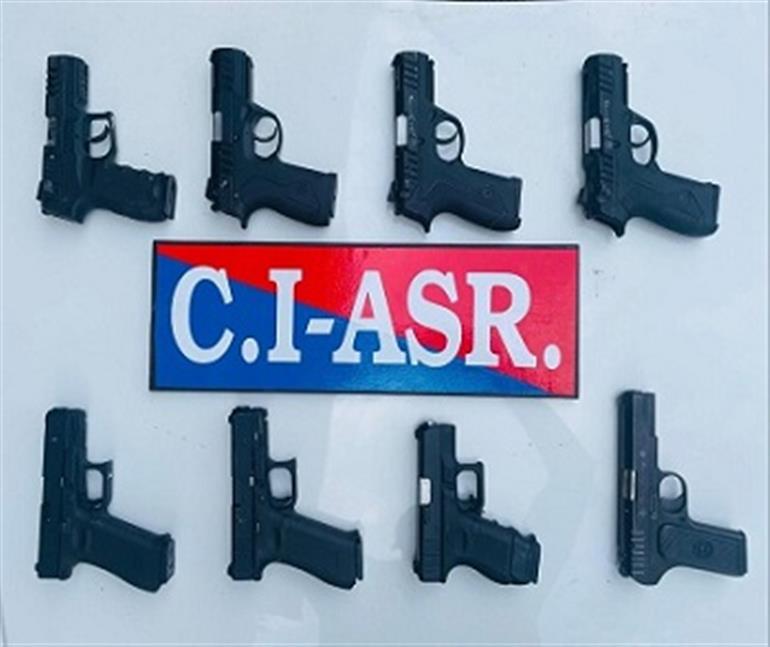 Cross-border smuggling network busted in Amritsar; Two held with eight pistols