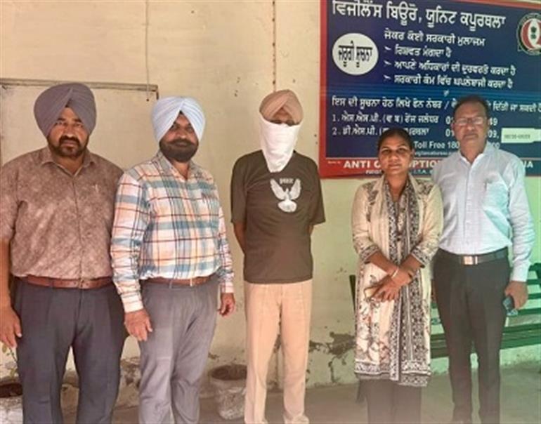 Vigilance Bureau arrests ASI for accepting Rs. 2,000 bribe