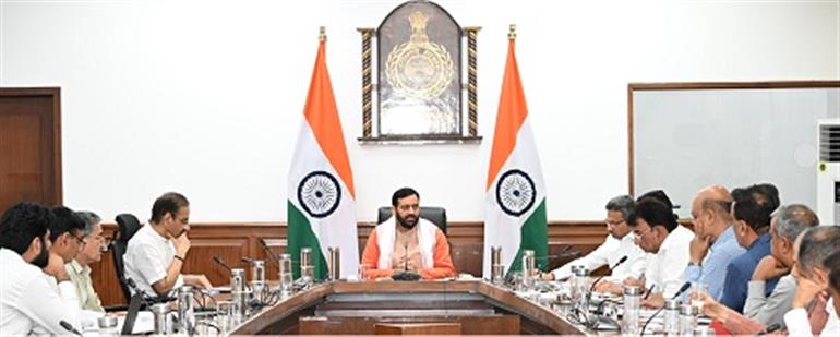 CM holds key meeting, reviews pivotal irrigation and water resource projects worth over Rs 100 CR