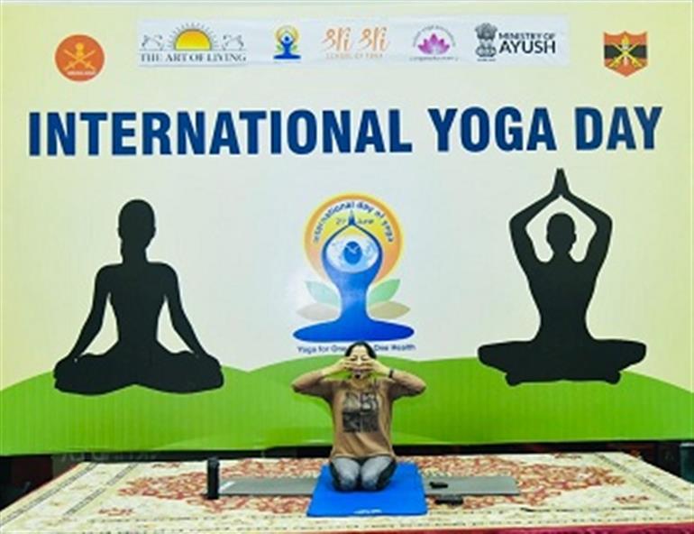 ARTRAC observes 11th International day of Yoga with fervour