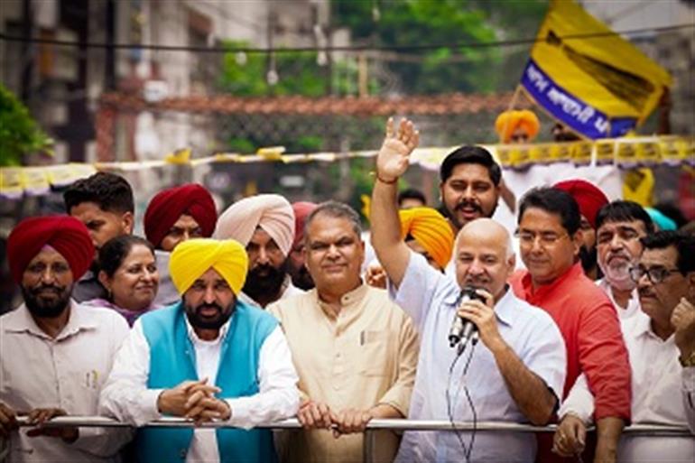 Together, We Will Fulfill Kejriwal and Mann&39;s Vision of Drug-Free Punjab: Manish Sisodia