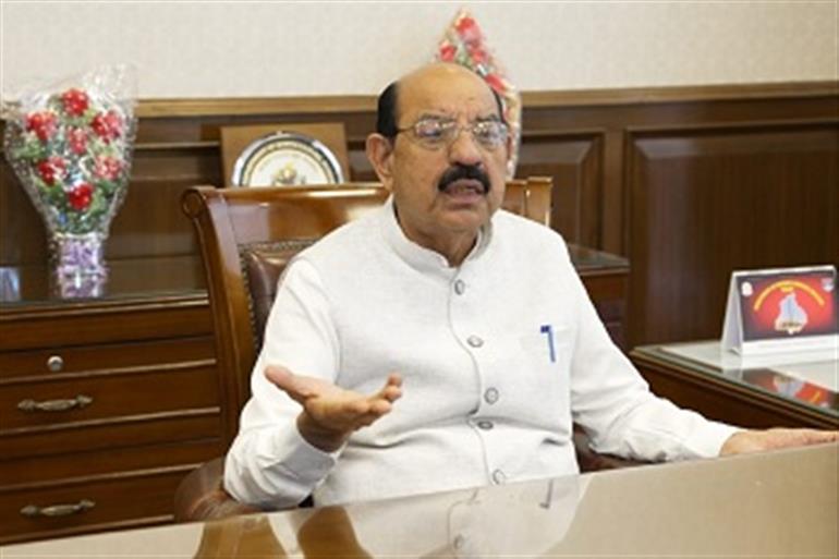 Bhagat Reviews Horticulture Progress, Stresses Timely Disbursal of Subsidies to Farmers