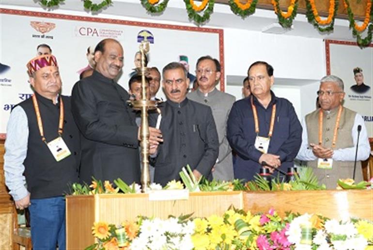 Lok Sabha Speaker inaugurates two-day annual conference of CPA Zone-2 at Tapovan