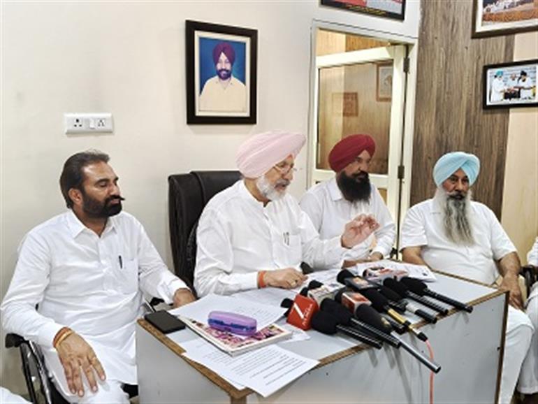 Balbir Sidhu demands immediate suspension and probe against Mohali BDPO Dhanwant Singh Randhawa