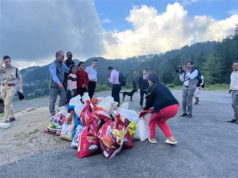CM conducts aerial survey of disaster-hit areas of Thunag and Janjehli