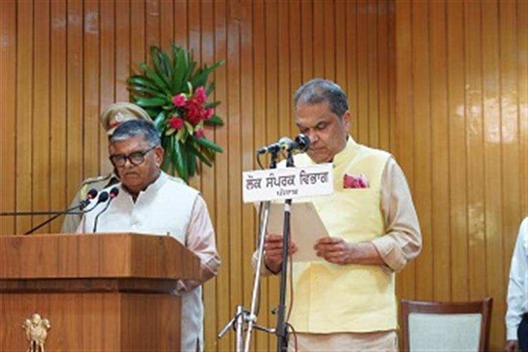 Punjab CM congratulates the new minister